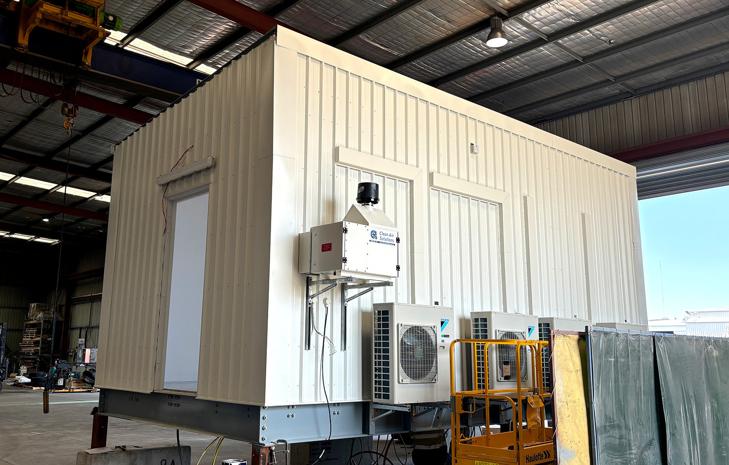 transportable switchroom Perth — Barclay Engineering